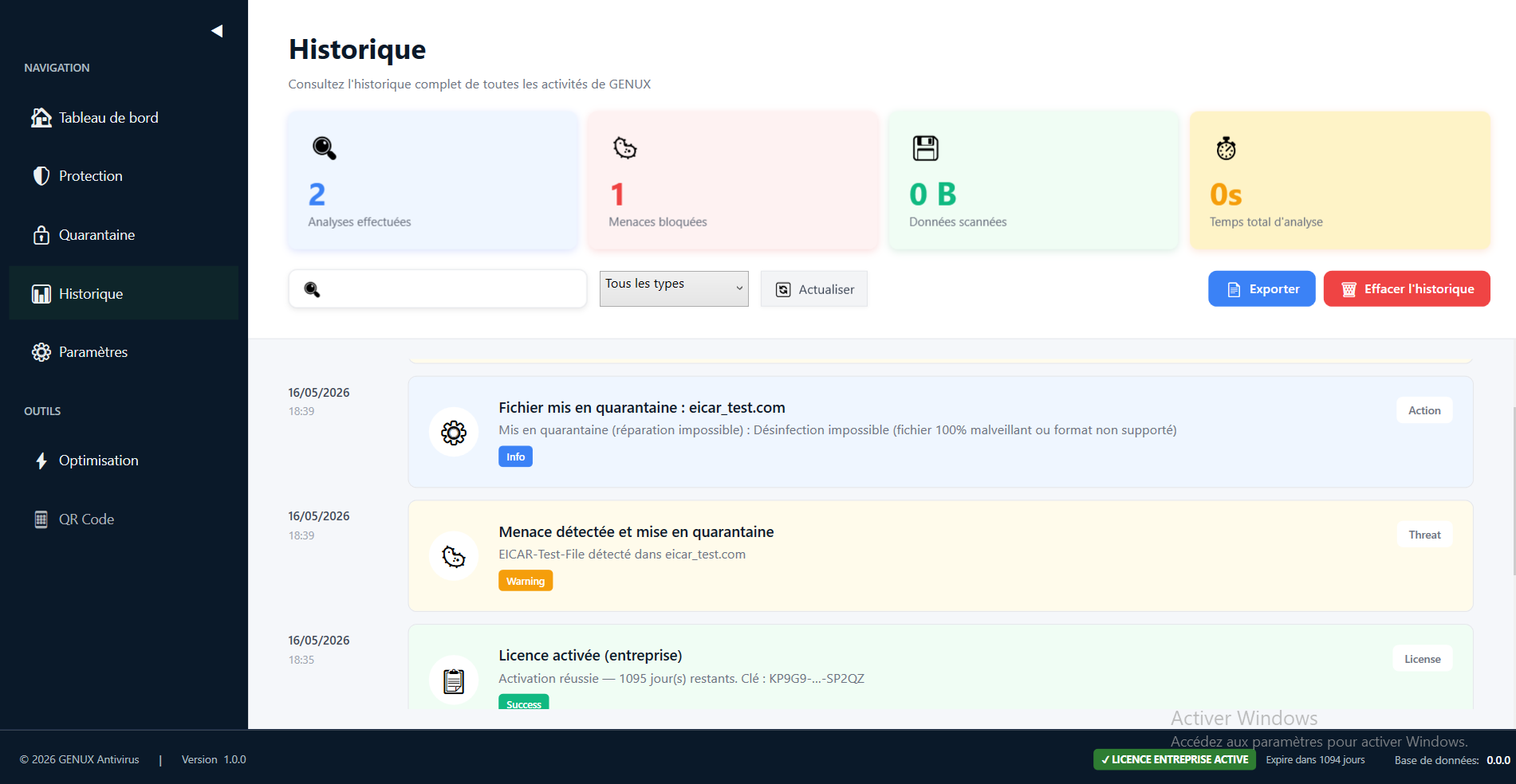 Compteur de jours d’usage Genux